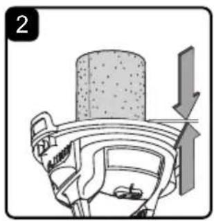 Vacmaster DVOM202P 1101 - INSTALLING &amp; CLEANING FOAM WET FILTER - 2