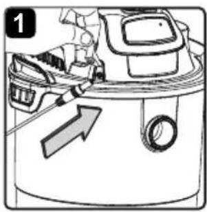 Vacmaster DVOM202P 1101 - Para su comodidad, esta aspiradora viene con un soporte de pared para guardarla. ¡IMPORTANTE! - 1