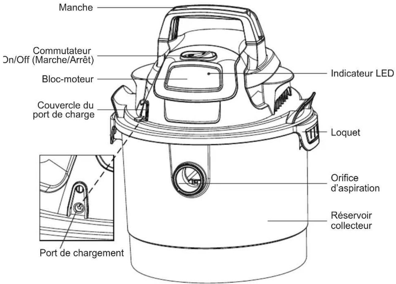 Vacmaster DVOM202P 1101 - Clé Description.....Qté. - 1