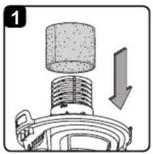 Vacmaster DVOM202P 1101 - INSTALLATION ET NETTOYAGE DU FILTR EN MOUSSE POUR MATÉRIAUX HUMIDES - 1