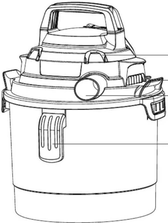 Vacmaster DVOM202P 1101 - Clé Description.....Qté. - 2