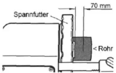 ROTHENBERGER Supertronic 4 SE - Einspannen der Werkstücke (B) - 1