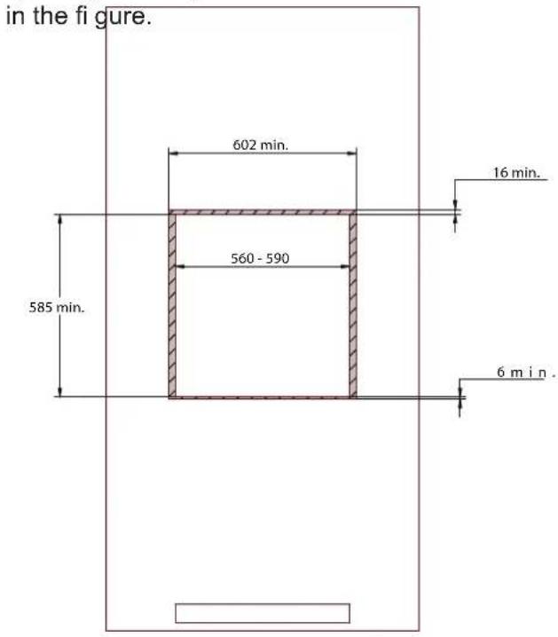 BERTAZZONI F6011MODVLXC - INSTALLING THE OVEN IN A TALL APPLIANCE HOUSING - 1