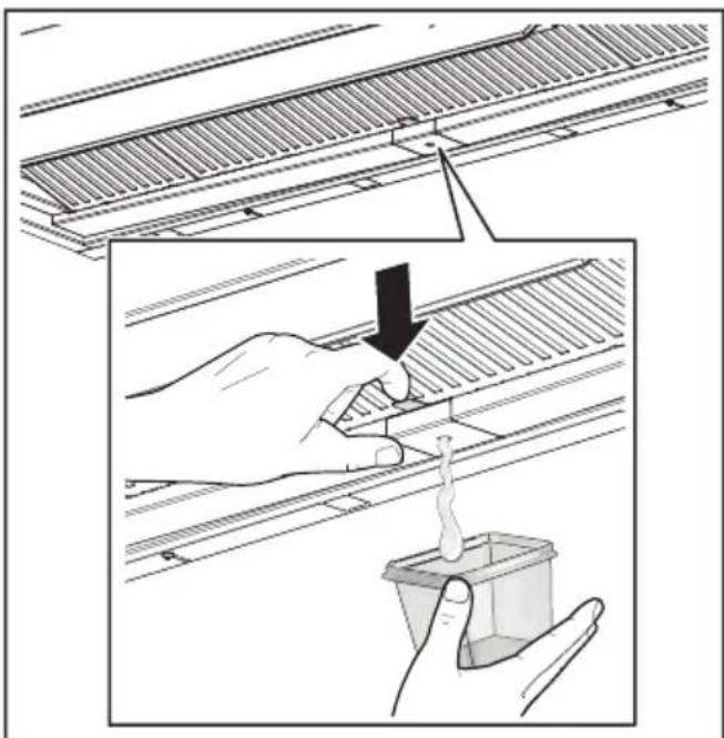 BERTAZZONI KND60T1AXT - Mantenimiento de la bandeja de recogida condensación - 1
