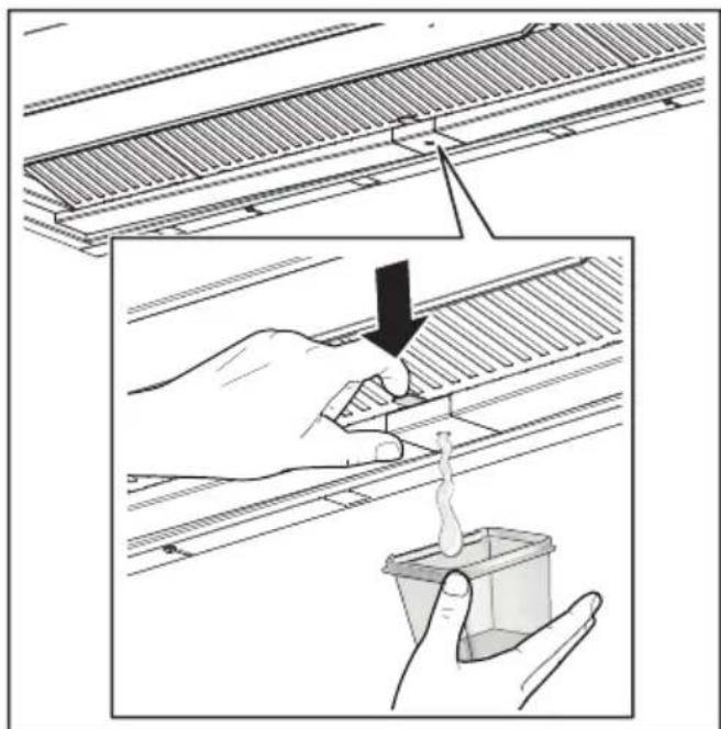 BERTAZZONI KND60T1AXT - Wartung der Kondensatwanne - 1