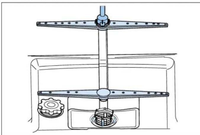 BERTAZZONI DW24T3IPT - SPRAY ARMS - 1