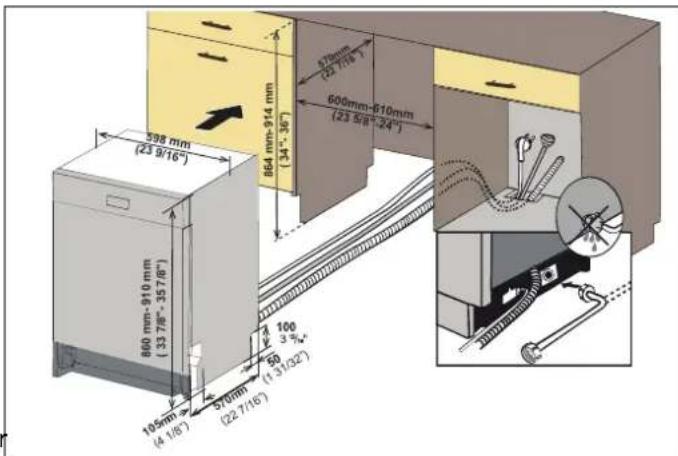 BERTAZZONI DW24T3IPT - ATENCIón - 1