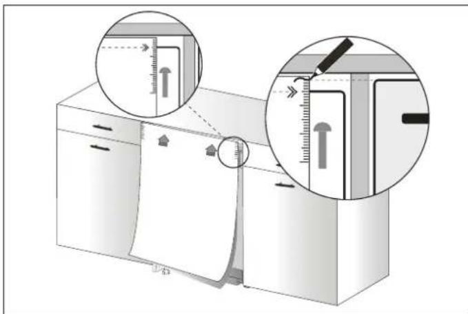 BERTAZZONI DW24T3IPT - INSTALACION DE LA PUERTA EXTERIOR (SEGUN MODELO) - 1