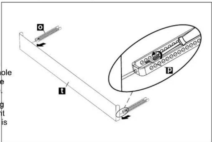 BERTAZZONI DW24T3IPT - ADJUSTING THE MOVABLE TOE KICK (DEPENDING ON MODEL) - 1