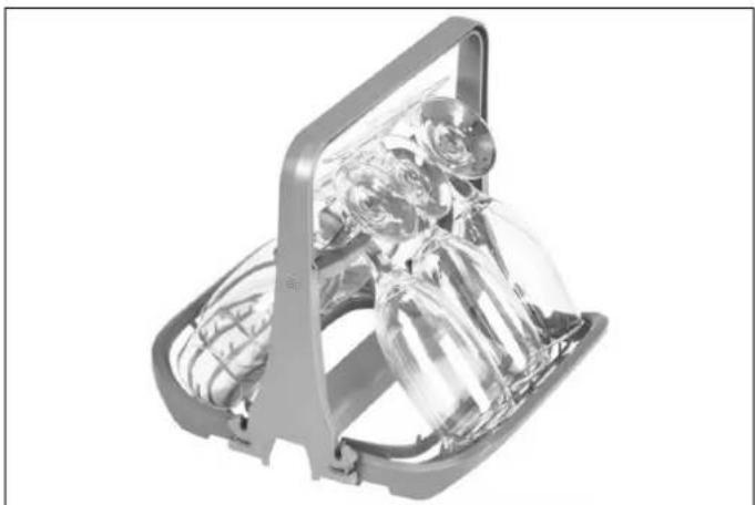 BERTAZZONI DW24T3IPT - STEMWARE HOLDER (DEPENDING ON MODEL) - 2