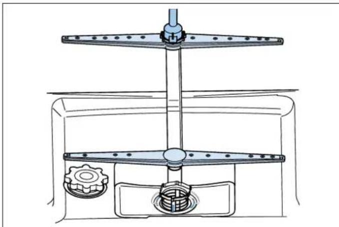 BERTAZZONI DW24T3IPT - BRAS D'ASPERSION - 1