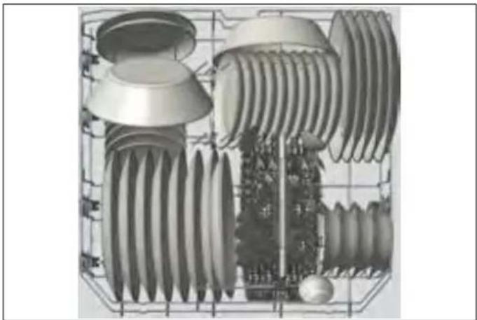 BERTAZZONI DW24T3IPV - PANIER INFÉRIEUR - 2