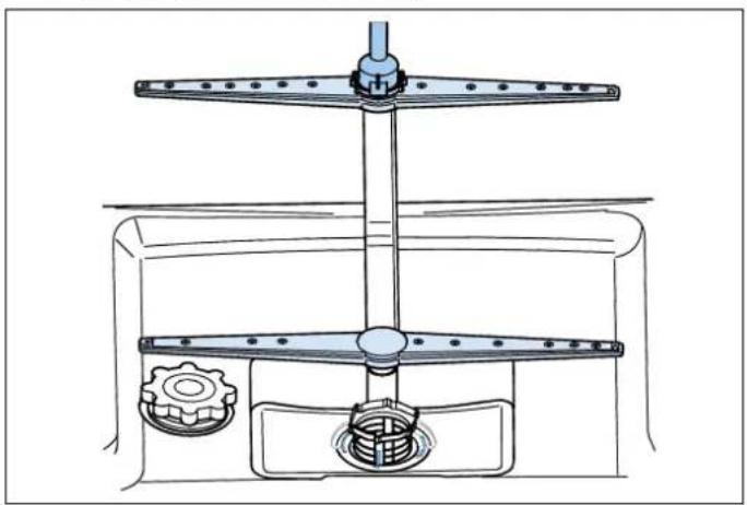 BERTAZZONI DW24T3IPV - SPRAY ARMS - 1