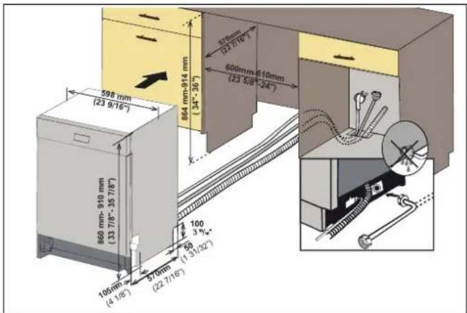 BERTAZZONI DW24T3IPV - ATTENTION! - 1
