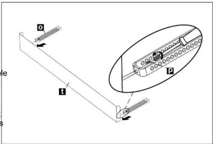 BERTAZZONI DW24T3IPV - ADJUSTING THE MOVABLE TOE KICK (DEPENDING ON MODEL) - 1