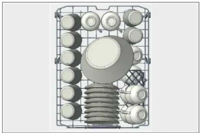 BERTAZZONI DW45S3IEPDC - PANIER SUPÉRIEUR - 1