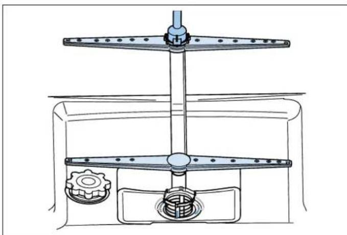 BERTAZZONI DW45S3IEPDC - BRAS D'ASPERSION - 1