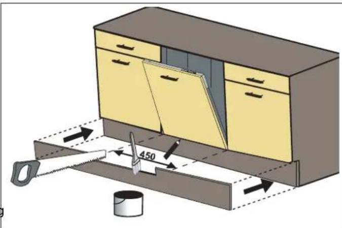 BERTAZZONI DW45S3IEPDC - ATT FÄSTA SPARKLISTEN - 1