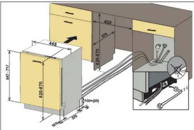 BERTAZZONI DW45S3IEPDC - ATTENTION ! - 1