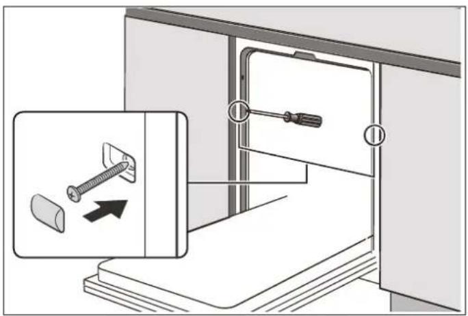 BERTAZZONI DW60S2IEPDV - BEVESTIGEN VAN DE PLINT - 2