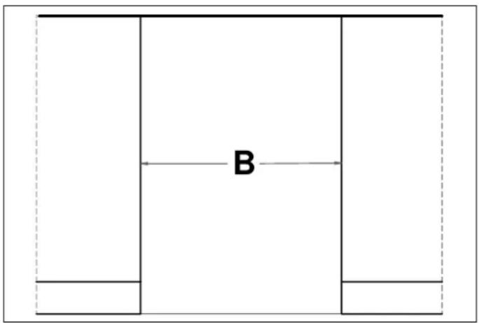 BERTAZZONI DW60S2IEPDV - CUTOUT DIMENSIONS - 2