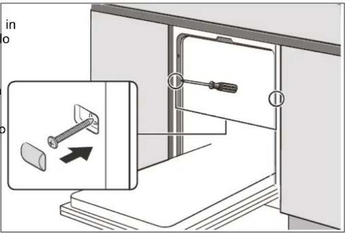 BERTAZZONI DW60S2IEPDV - INSTALLAZIONE DELLA LAVASTOVIGLIE NEL MOBILE - 1