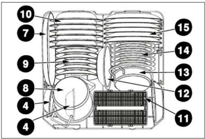 BERTAZZONI DW60S2IEPDV - LOWER RACK - 1
