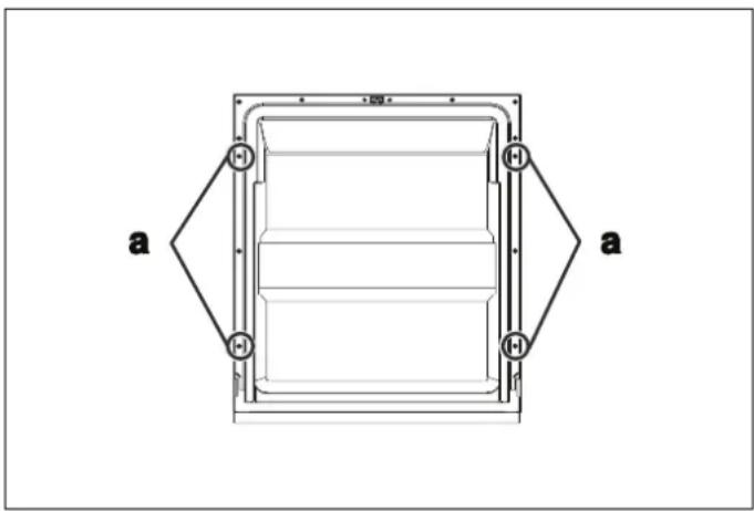 BERTAZZONI DW60S2IEPDV - INSTALLERA DEN YTTRE LUCKPANELEN (BEROENDE PÅ MODELL) - 2