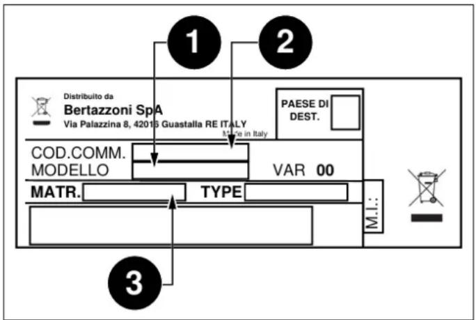 BERTAZZONI FMOD3053WLB1 - ATT LÄSA HANDBOKEN - 1