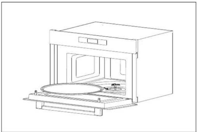 BERTAZZONI FMOD3053WLB1 - INSTALLAZIONE DEL PIATTO GIREVOLE - 2