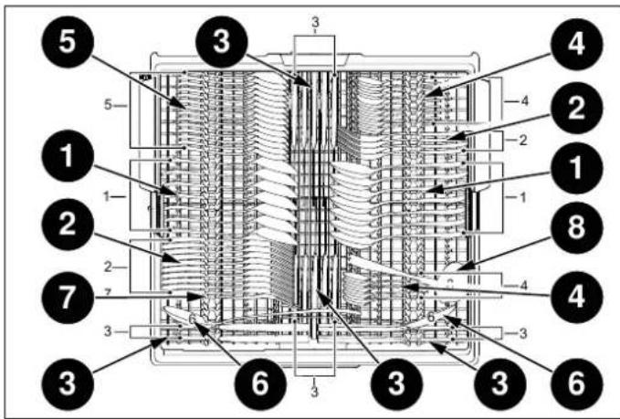 BERTAZZONI DW60S3IAPSP - TREDJE STATIV (AFHÆNGIGT AF MODEL) - 1