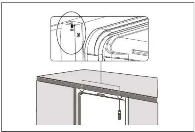 BERTAZZONI DW60S3IAPSP - BEVESTIGEN VAN DE PLINT - 1