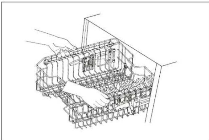 BERTAZZONI DW60S3IAPSP - 1) Height adjustment with load (depending on model) - 1