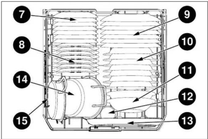 BERTAZZONI DW60S3IAPSP - LOWER RACK - 1