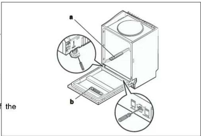 BERTAZZONI DW60T3IBPSC - ADJUSTING THE HEIGHT - 1