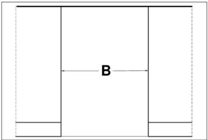 BERTAZZONI DW60T3IBPSC - DIMENSIONI DI INTAGLIO - 3