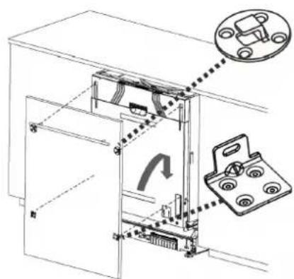 BERTAZZONI DW60T3IBPSC - INSTALLEREN VAN HET BUITENSTE DEURPANEEL (AFHANKELIJK VAN HET MODEL) - 1