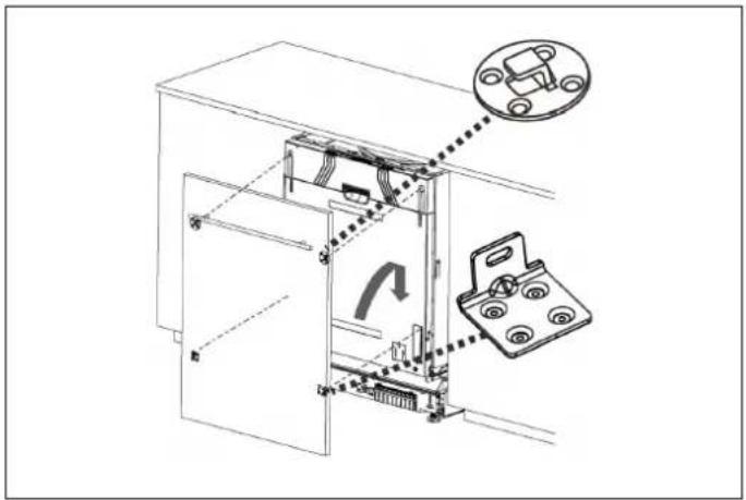 BERTAZZONI DW60T3IBPSC - INSTALLERA DEN YTTRE LUCKPANELEN (BEROENDE3) PÅ MODELL) - 1