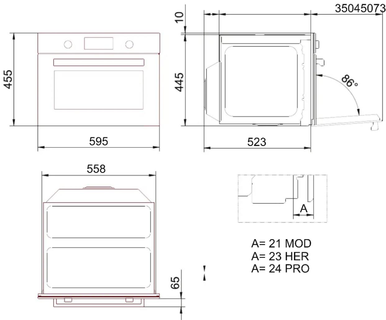 BERTAZZONI FMOD4077MTX3 - AVERTISSEMENTS IMPORTANTS - 2