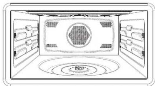 BERTAZZONI FMOD4077MTX3 - PLATEAU EN VERRE - 1