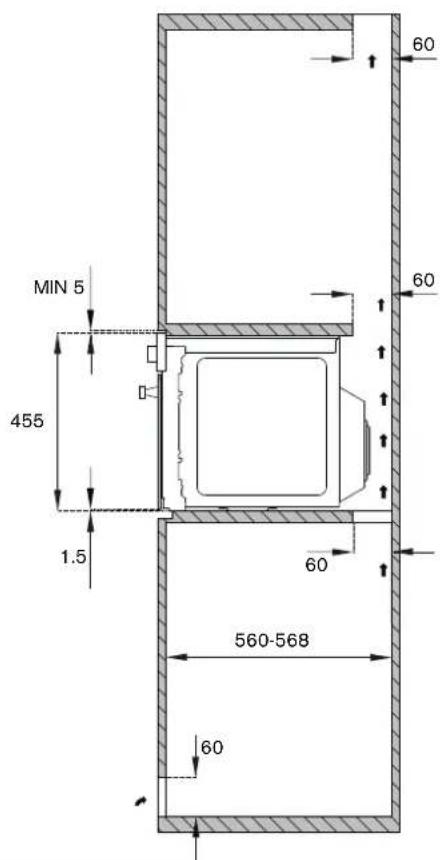 BERTAZZONI FMOD4077MTX3 - INSTALLATION I M∅BEL - 2