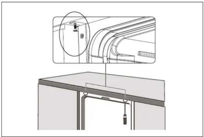 BERTAZZONI DW60S3IAPSC - INSTALLAZIONE DELLA LAVASTOVIGLIE NEL MOBILEFISSAGGIO DELLO ZOCCOLO - 1