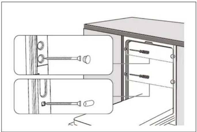 BERTAZZONI DW60S3IAPSC - INSTALLAZIONE DELLA LAVASTOVIGLIE NEL MOBILEFISSAGGIO DELLO ZOCCOLO - 3