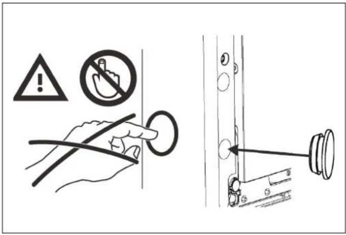 BERTAZZONI DW60S3IAPSC - INSTALLING THE OUTER DOOR PANEL (DEPENDING 3) ON MODEL) - 4