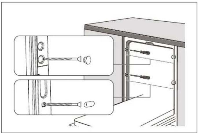 BERTAZZONI DW60S3IAPSC - FASTG∅RELSE AF OPVASKEMASKINEN I SKABET - 2