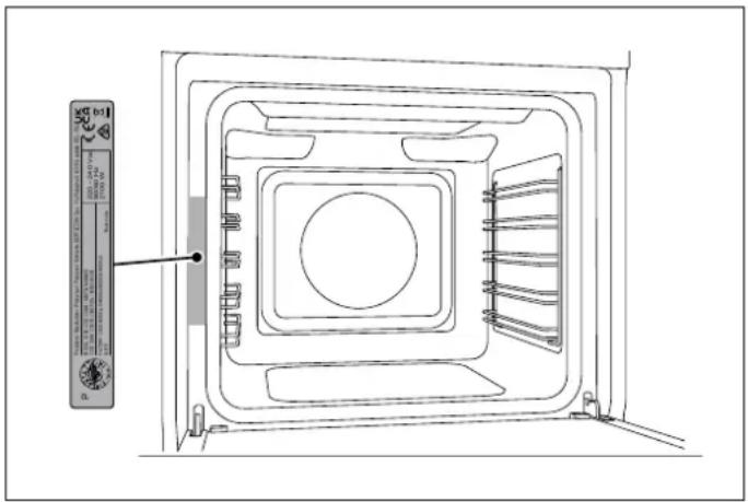 BERTAZZONI FMOD6117CTB3 - APPLIANCE IDENTIFICATION - 1