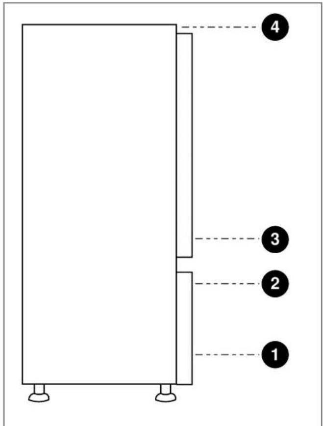 BERTAZZONI REF24BMBIPNV - INVERSION DES PORTES DE L'APPAREIL - 7