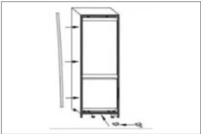 BERTAZZONI REF24BMBIPNV - INSTRUCTIONS D'INSTALLATION (CHARNIÈRE COULISSANTE) - 4