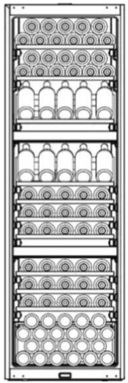 BERTAZZONI RWC177B4TPNP - INTERNE OPBERGRUIMTE - 1
