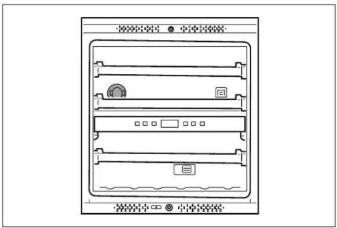 BERTAZZONI RWC60B4DNRP - AVLÄGSNA HYLLORNA - 2